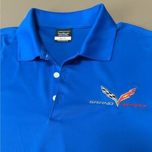 CORVETTE NIKE C7 GRAND SPORT NikeGolf Dri-Fit Polo